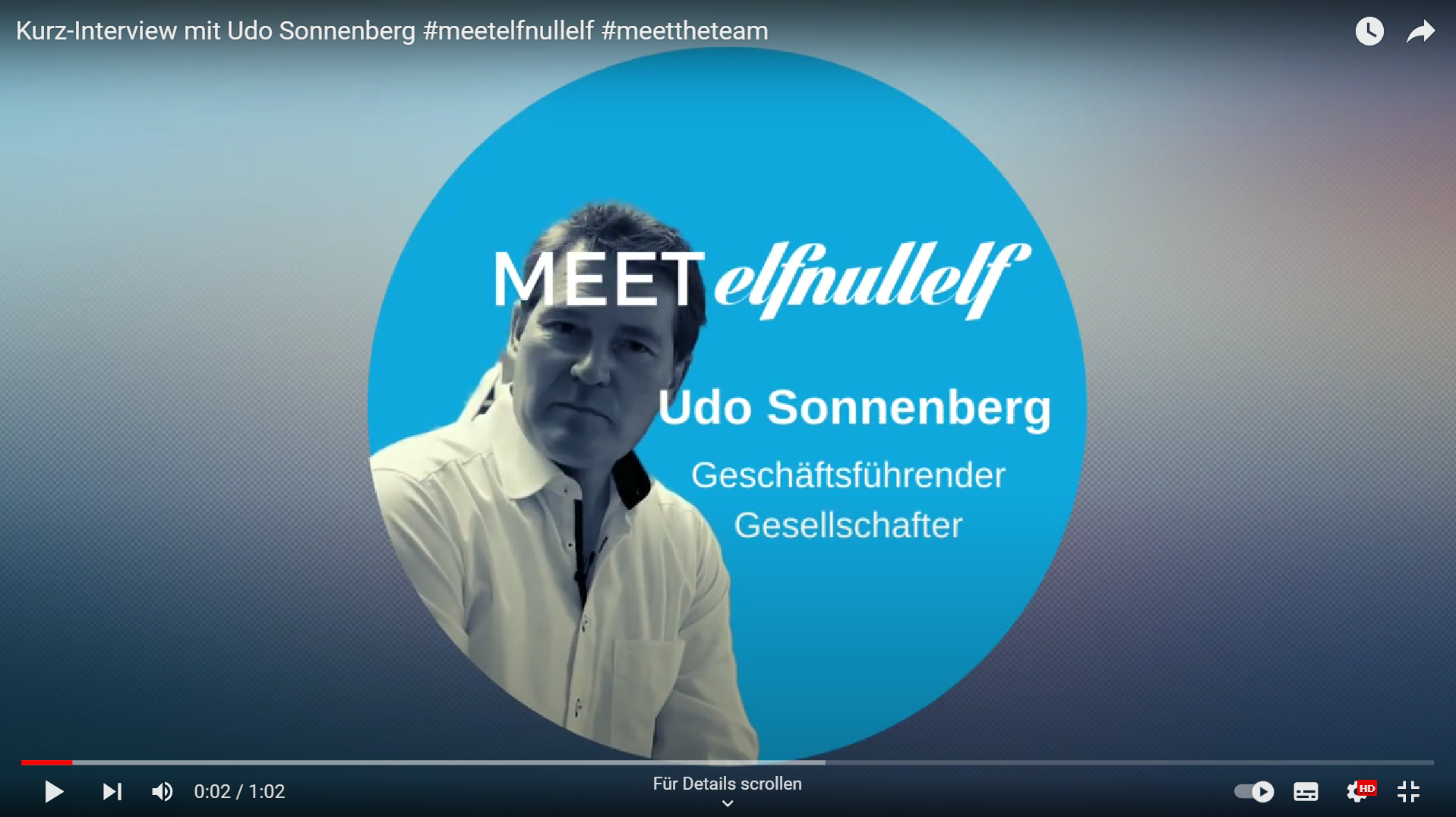 Meet elfnullelf – Udo Sonnenberg